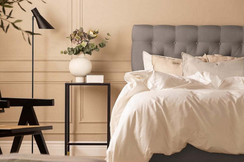 Scarlett Kontinentalsäng 120x200 Skummadrass - Grå - Möbler - Sovrum - Sängar - Kontinentalsängar