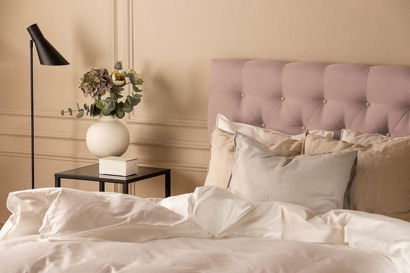 Scarlett Kontinentalsäng 140x200 Memorymadrass - Rosa - Möbler - Sovrum - Sängar - Kontinentalsängar