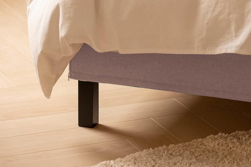 Scarlett Kontinentalsäng 140x200 Memorymadrass - Rosa - Möbler - Sovrum - Sängar - Kontinentalsängar