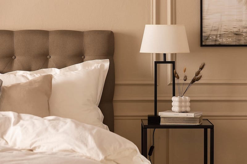 Scarlett Kontinentalsäng 150x200 Skummadrass - Brun - Möbler - Sovrum - Sängar - Kontinentalsängar