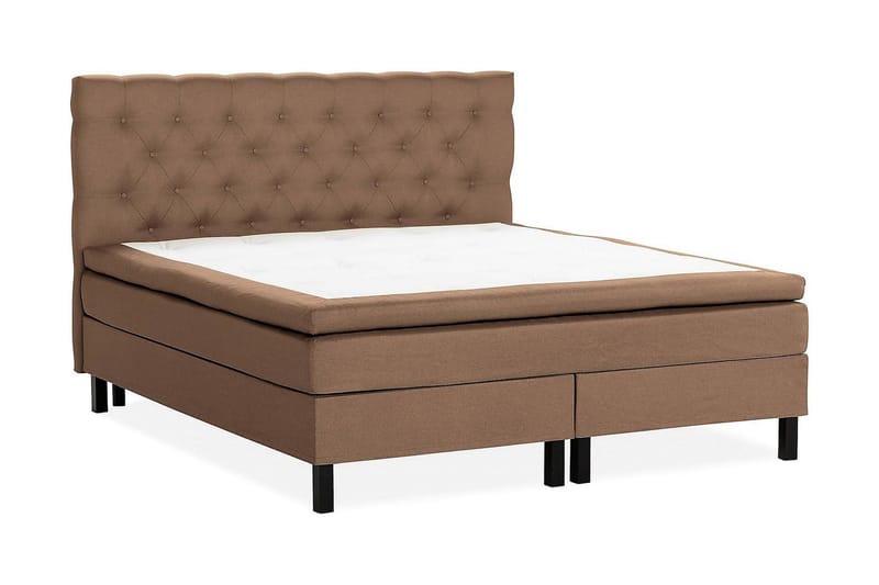 Scarlett Kontinentalsäng 150x200 Skummadrass - Brun - Möbler - Sovrum - Sängar - Kontinentalsängar