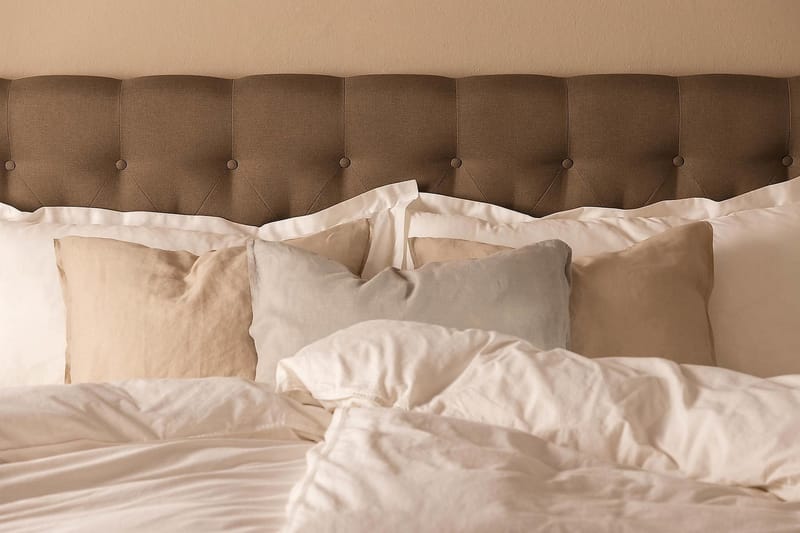 Scarlett Kontinentalsäng 150x200 Skummadrass - Brun - Möbler - Sovrum - Sängar - Kontinentalsängar