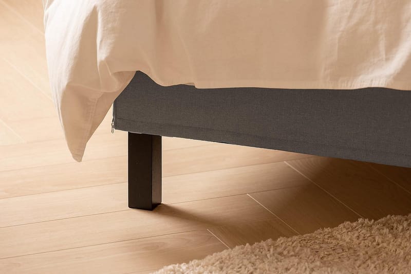 Scarlett Kontinentalsäng 160x200 Skummadrass - Grå - Möbler - Sovrum - Sängar - Kontinentalsängar