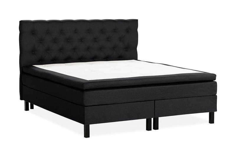 Scarlett Kontinentalsäng 180x200 Skummadrass - Svart - Möbler - Sovrum - Sängar - Kontinentalsängar