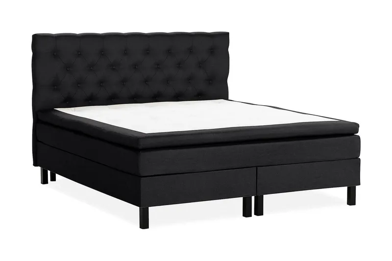 Scarlett Kontinentalsäng 180x200 Skummadrass - Svart - Möbler - Sovrum - Sängar - Kontinentalsängar
