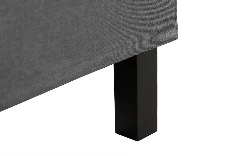 Scarlett Sängpaket 120x200 Skummadrass - Knappad gavel Mörkgrå - Möbler - Sovrum - Sängar - Kontinentalsängar