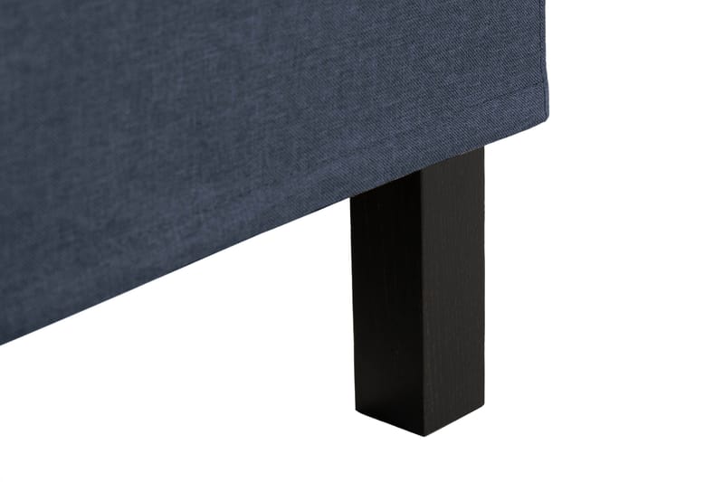 Scarlett Sängpaket 140x200 Skummadrass - Knappad gavel Blå - Möbler - Sovrum - Sängar - Kontinentalsängar