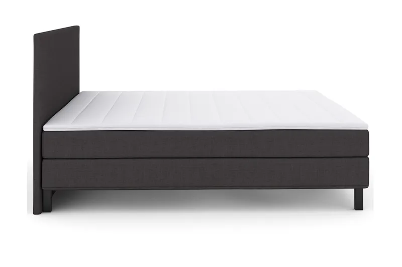 Select No 1 Komplett Sängpaket 180x200 - Mörkgrå/Svart - Möbler - Sovrum - Sängar - Kontinentalsängar
