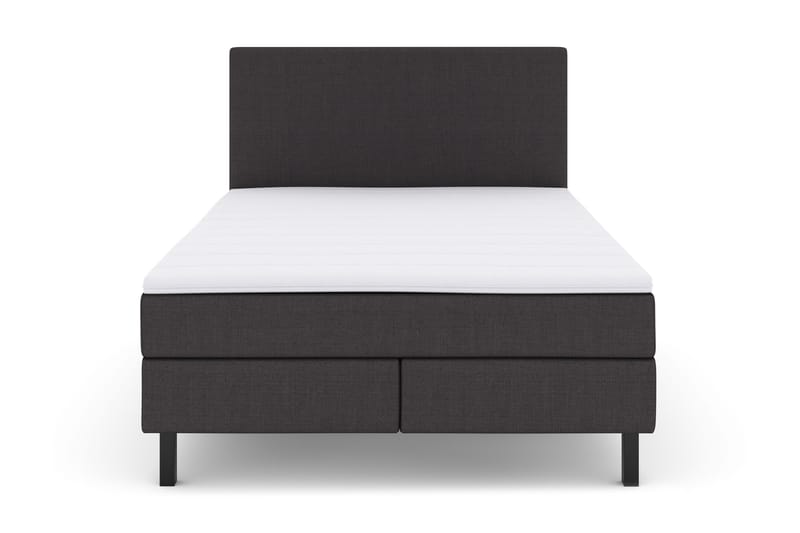 Select No 2 Komplett Sängpaket 140x200, Mörkgrå/Svart