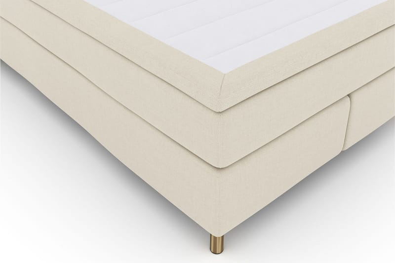 Select No 5 Komplett Sängpaket 140x200 Fast Watergel - Beige/Koppar - Möbler - Sovrum - Sängar - Kontinentalsängar