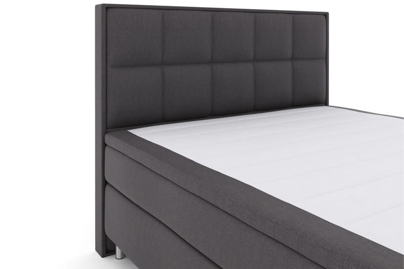 Select No 5 Komplett Sängpaket 180x200 Medium Watergel - Mörkgrå/Metall - Möbler - Sovrum - Sängar - Kontinentalsängar