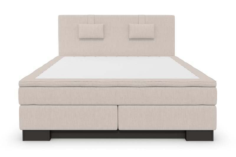 SINNEBO Lyx Sängpaket 160x210 Beige - Komplett Sängpaket - Kontinentalsängar