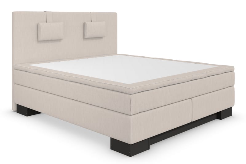 SINNEBO Lyx Sängpaket 160x210 Beige - Komplett Sängpaket - Kontinentalsängar