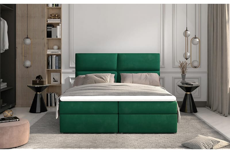 TAMBER Sängpaket 180x200 cm Grön - Möbler - Sovrum - Sängar - Komplett Sängpaket