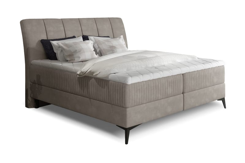 TOYARA Sängpaket 140x200 cm Beige - Möbler - Sovrum - Sängar - Komplett Sängpaket