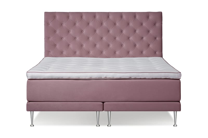 Victoria Komplett Sängpaket 160x200 - Cerise - Möbler - Sovrum - Sängar - Kontinentalsängar