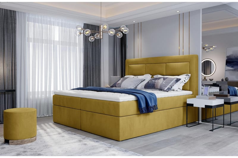 Vivera Sängpaket 180x200 cm - Grå - Möbler - Sovrum - Sängar - Komplett Sängpaket