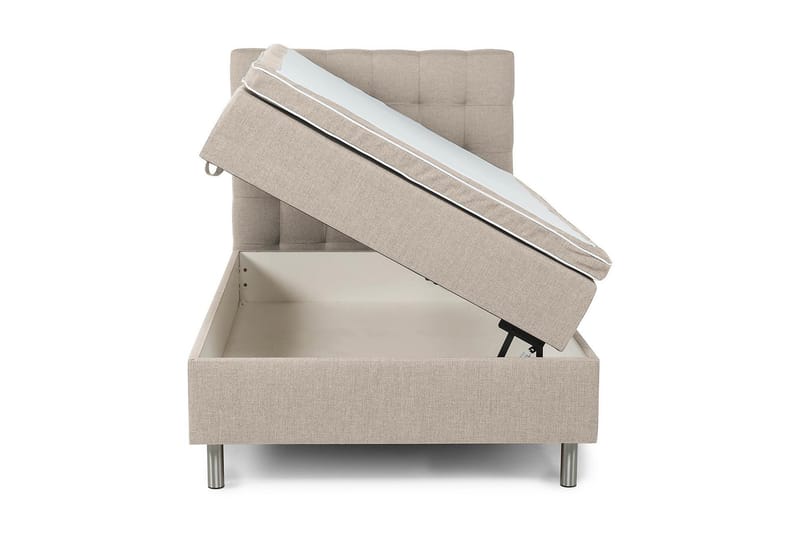 WEYBURN Förvaringssäng 120 Beige - Möbler - Sovrum - Sängar - Sängar med förvaring