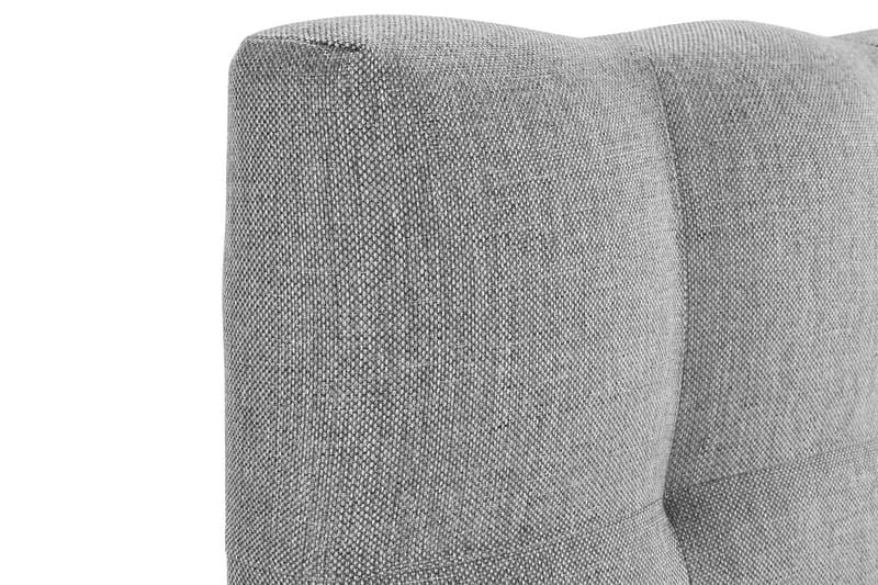 WEYBURN Förvaringssäng 120x200 Ljusgrå - Möbler - Sovrum - Sängar - Sängar med förvaring