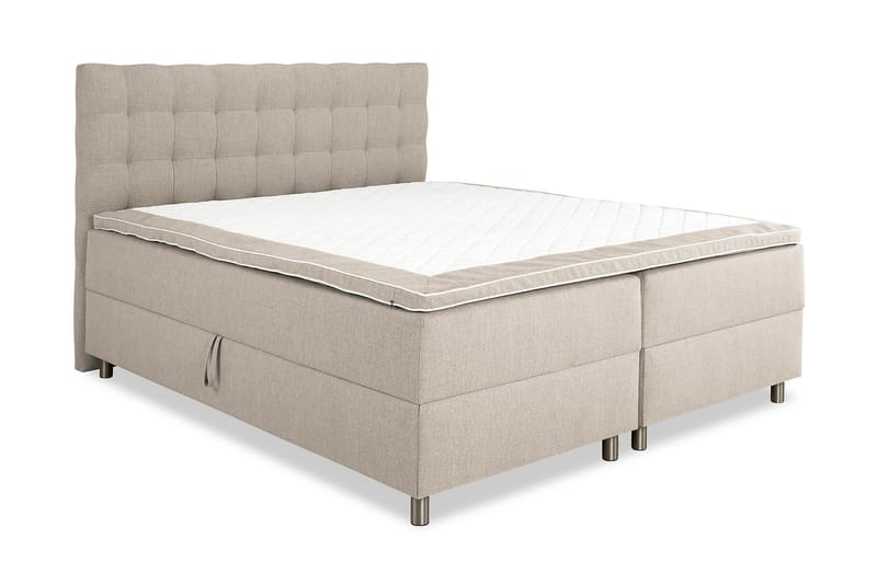 WEYBURN Förvaringssäng 160 Beige - Möbler - Sovrum - Sängar - Sängar med förvaring