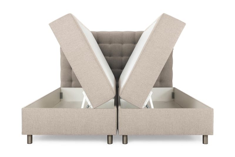 WEYBURN Förvaringssäng 160 Beige - Möbler - Sovrum - Sängar - Sängar med förvaring
