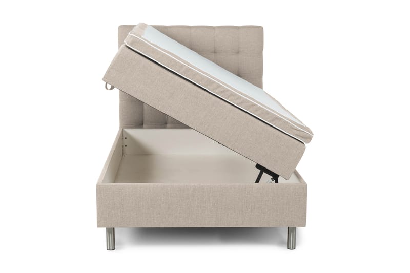 WEYBURN Förvaringssäng - Sängpaket 140 Beige - Möbler - Sovrum - Sängar - Sängar med förvaring