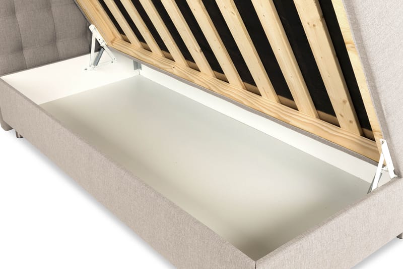 WEYBURN Förvaringssäng - Sängpaket 180 Beige - Möbler - Sovrum - Sängar - Sängar med förvaring
