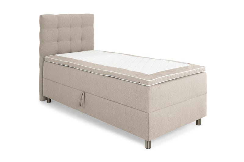 WEYBURN Förvaringssäng - Sängpaket 90 Beige - Möbler - Sovrum - Sängar - Sängar med förvaring