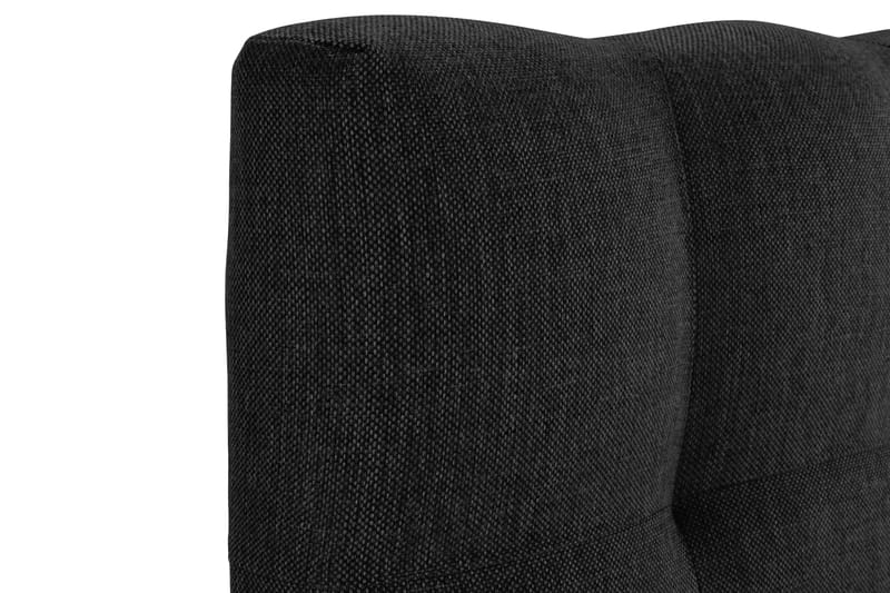 WEYBURN Komplett Sängpaket - Säng med förvaring  120x200 Mörkgrå - Möbler - Sovrum - Sängar - Sängar med förvaring