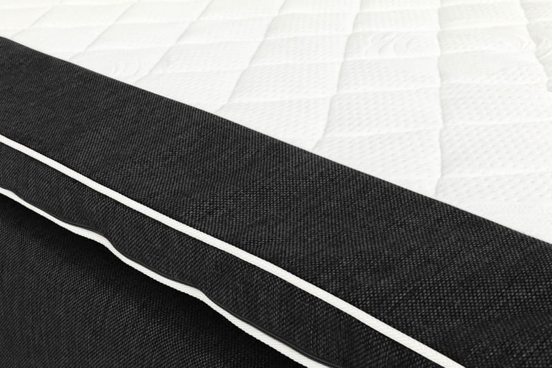 WEYBURN Sängpaket 140x200 Mörkgrå - Möbler - Sovrum - Sängar - Sängar med förvaring