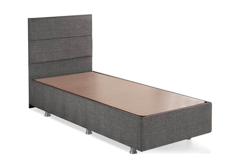 ZILARRA Kontinentalsäng 120x200 cm Grå - Möbler - Sovrum - Sängar - Komplett Sängpaket