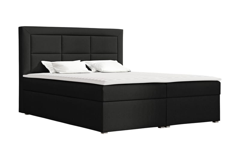 ALMERED BOX Kontinentalsäng 180x215 cm Svart - Svart - Möbler - Sovrum - Sängar - Kontinentalsängar