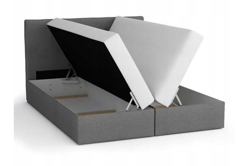 Alvito Kontinentalsäng 140x200 cm med Sänggavel - Svart - Möbler - Sovrum - Sängar - Kontinentalsängar