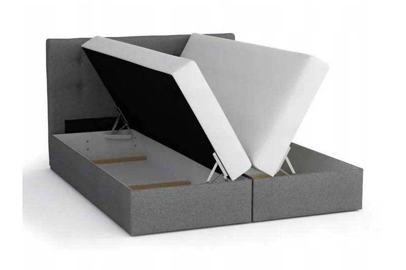 Alvito Kontinentalsäng 180x200 cm med Sänggavel - Beige - Möbler - Sovrum - Sängar - Kontinentalsängar