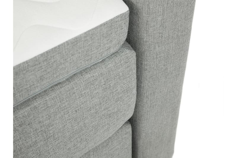 ASSEIM Kontinentalsäng 140x200 Grå - Grå - Möbler - Sovrum - Sängar - Kontinentalsängar