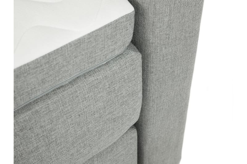 ASSEIM Kontinentalsäng 140x200 Ljusgrå - Ljusgrå - Möbler - Sovrum - Sängar - Kontinentalsängar