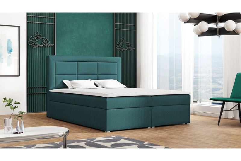 Axlunda Box Kontinentalsäng 140x215 cm - Beige - Möbler - Sovrum - Sängar - Kontinentalsängar