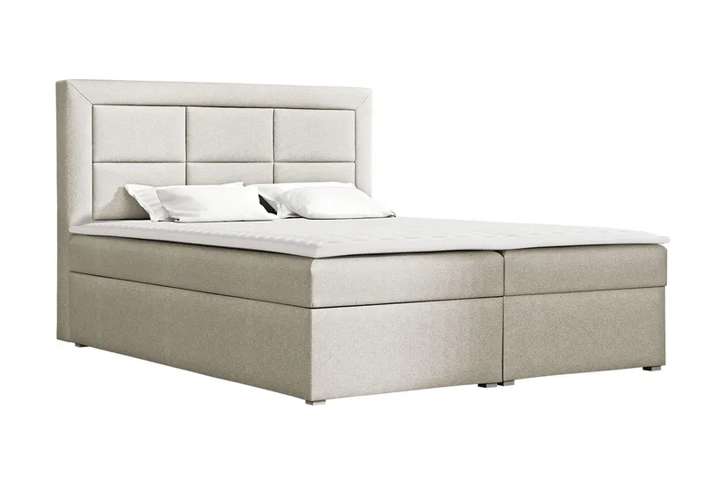 Axlunda Box Kontinentalsäng 160x215 cm, Beige