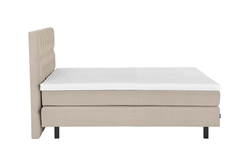 Bed Deluxe Komplett Sängpaket180x200 cm - Beige - Möbler - Sovrum - Sängar - Kontinentalsängar