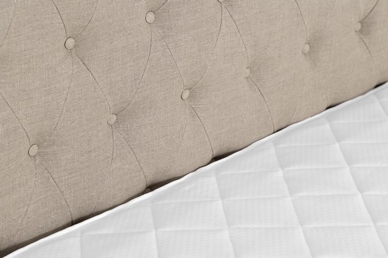 Bed Deluxe Komplett Sängpaket180x200 cm - Beige - Möbler - Sovrum - Sängar - Kontinentalsängar