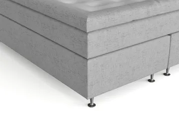 Belda Kontinentalsäng 140x200Medium - Ljusgrå - Möbler - Sovrum - Sängar - Kontinentalsängar