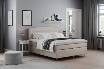 Belda Kontinentalsäng 160x200Fast - Beige - Möbler - Sovrum - Sängar - Kontinentalsängar