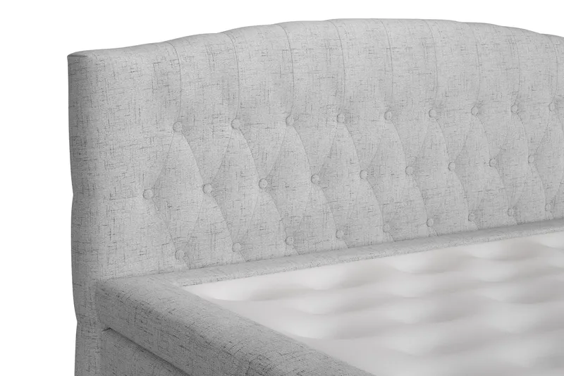 Belda Kontinentalsäng 160x200Fast/Medium - Ljusgrå - Möbler - Sovrum - Sängar - Kontinentalsängar