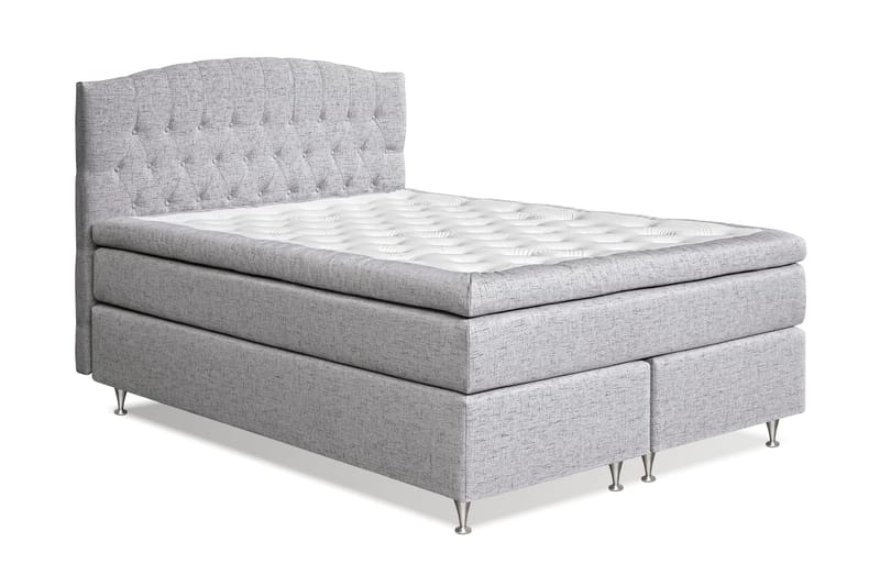 Belda Kontinentalsäng 160x200Medium - Ljusgrå - Möbler - Sovrum - Sängar - Kontinentalsängar