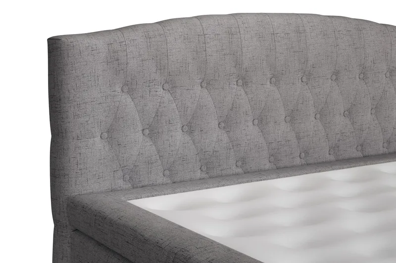 Belda Sängpaket 160x200 Fast - Grå - Möbler - Sovrum - Sängar - Kontinentalsängar