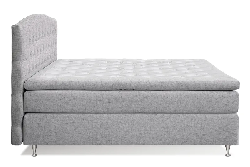 Belda Sängpaket 160x200 Fast - Ljusgrå - Möbler - Sovrum - Sängar - Kontinentalsängar
