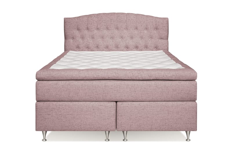 Belda Sängpaket 160x200 Fast/Medium - Rosa - Möbler - Sovrum - Sängar - Kontinentalsängar