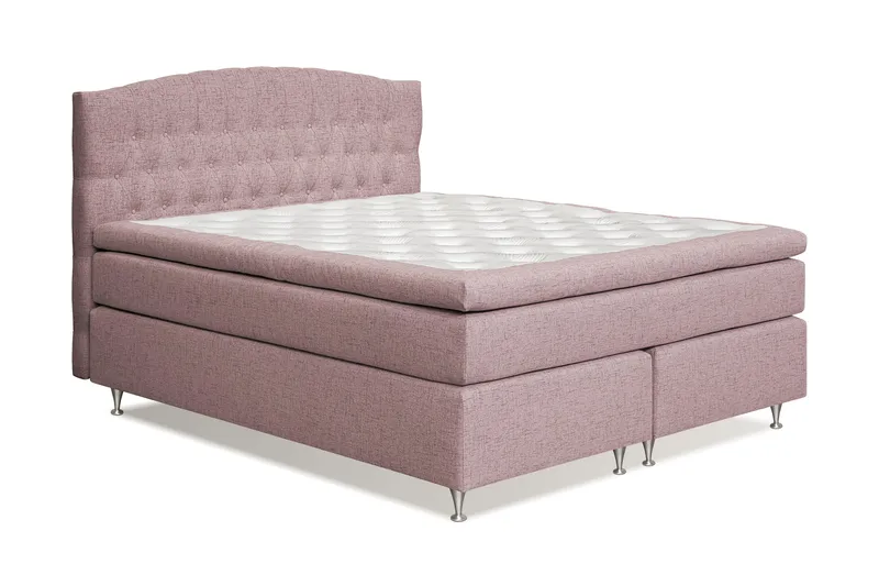 Belda Sängpaket 180x200 Fast - Rosa - Möbler - Sovrum - Sängar - Kontinentalsängar