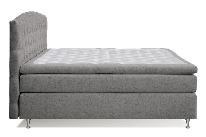 Belda Sängpaket 180x200 Fast/Medium - Grå - Möbler - Sovrum - Sängar - Kontinentalsängar