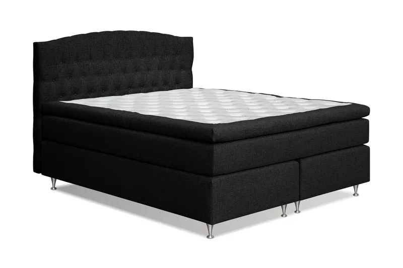 Belda Sängpaket 180x200 Fast/Medium - Svart - Möbler - Sovrum - Sängar - Kontinentalsängar